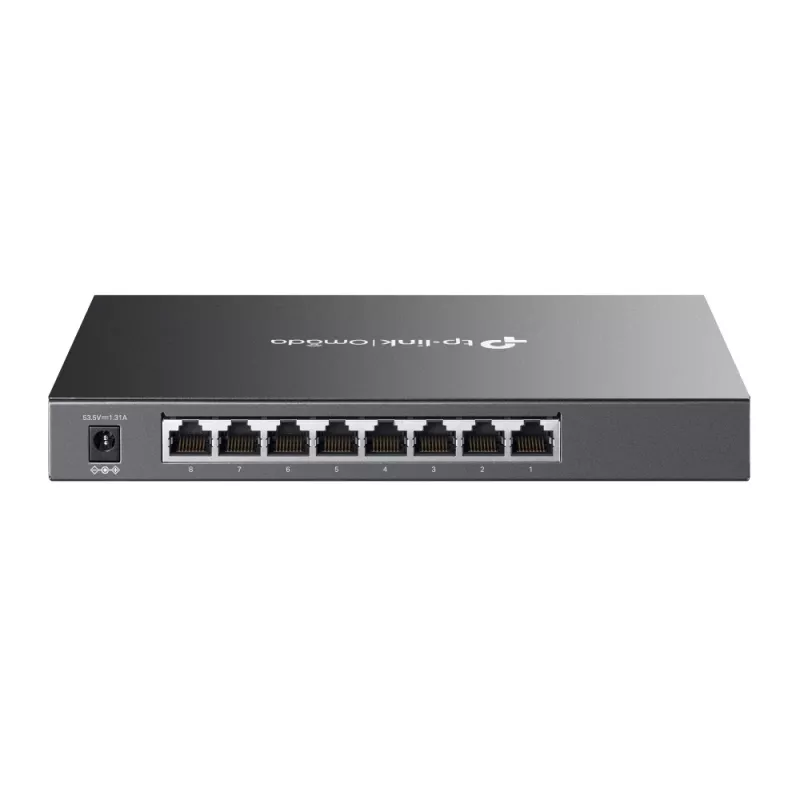 TP-Link Omada 8-Port Gigabit Smart Switch with 4-Port PoE+, Managed, L2/L2+, Gigabit Ethernet (10/100/1000), Power over Ethernet (PoE), Rack mounting