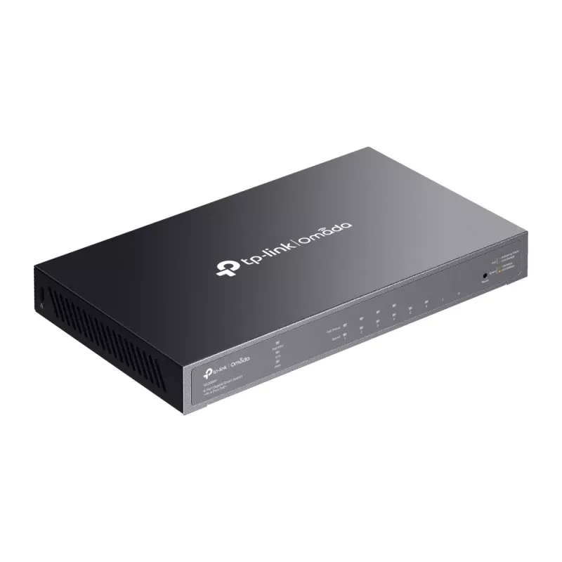 TP-Link Omada 8-Port Gigabit Smart Switch with 4-Port PoE+, Managed, L2/L2+, Gigabit Ethernet (10/100/1000), Power over Ethernet (PoE), Rack mounting