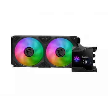 MSI MPG Coreliquid D240 Processor Liquid cooling kit 12 cm Black 1 pc(s)