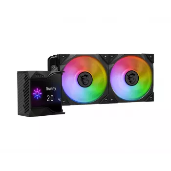 MSI MPG Coreliquid D240 Processor Liquid cooling kit 12 cm Black 1 pc(s)