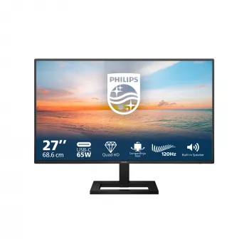 Philips 1000 series 27E1N1600AE/00 computer monitor 68.6 cm (27 inch) 2560 x 1440 pixels Quad HD LCD Black