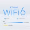 TP-Link 4G+ AX1500 Whole Home Mesh WiFi 6 Gateway, White, Internal, Mesh router, 190 m², Dual-band (2.4 GHz / 5 GHz), Wi-Fi 6 (802.11ax)