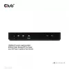 CLUB3D DisplayPort/HDMI KVM Switch/Dock 4K60Hz For USB Type-C inputs