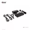 CLUB3D DisplayPort/HDMI KVM Switch/Dock 4K60Hz For USB Type-C inputs