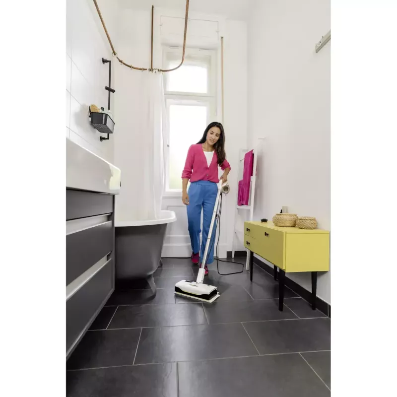 Steam mop Karcher SC 1 UPRIGHT, 0.2 L tank, 1300 W, 30 m²/h, 2.1 kg, White/Black
