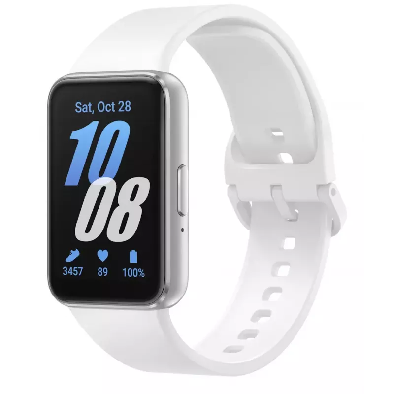 Samsung Galaxy Fit3 4.06 cm (1.6 inch) AMOLED 40 mm Digital 256 x 402 pixels Touchscreen Silver