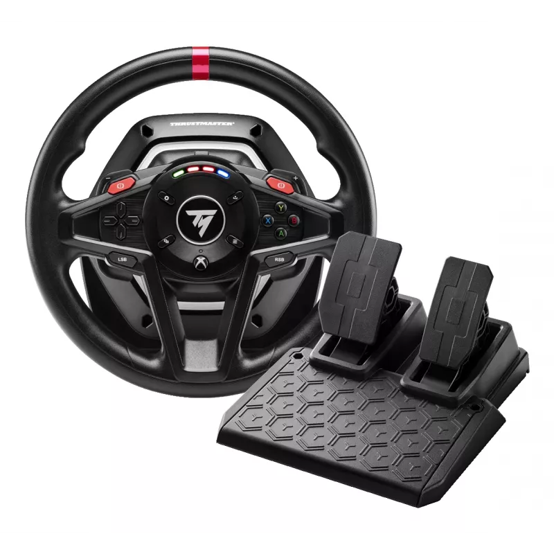 Thrustmaster T128 Shifter Pack Black USB Steering wheel + Pedals Analogue PC, Xbox