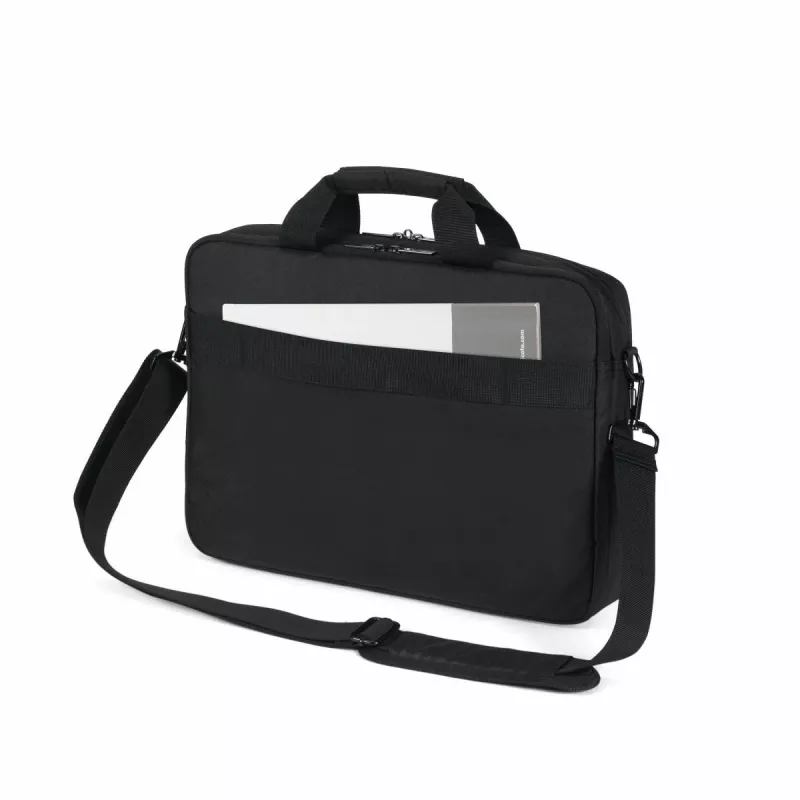 DICOTA Eco Top Traveller Core - 15-17.3in Notebook Bag - Black / 300d 100% Recycled Pet Polyester