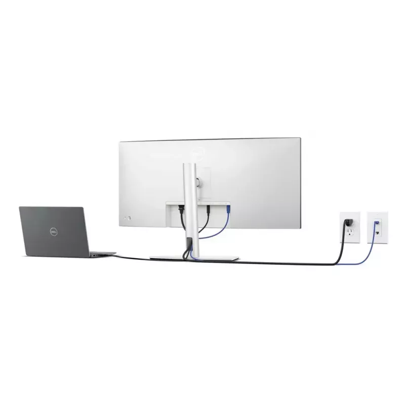 DELL UltraSharp U3425WE computer monitor 86.7 cm (34.1 inch) 3440 x 1440 pixels Wide Quad HD LCD Black, Silver