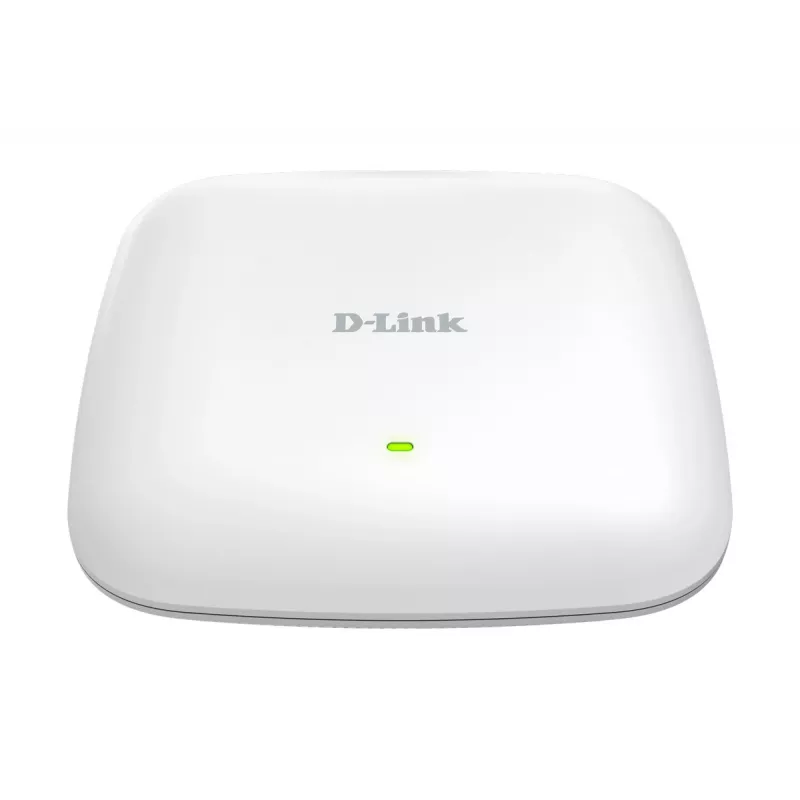 D-Link AX3000 Wi-Fi 6 Dual-Band PoE Access Point, 2.4 GHz, 5 GHz, 3000 Mbit/s, SNMP, SNMPv2, SNMPv3, WEP, WPA, WPA2, WPA3, 10,100,1000,2500 Mbit/s