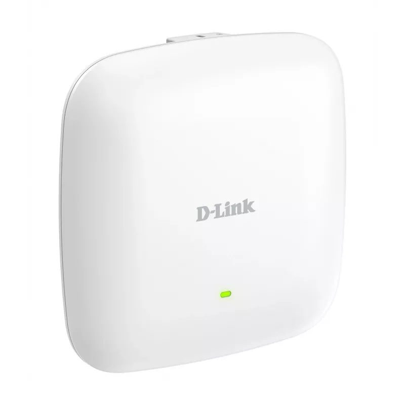 D-Link AX3000 Wi-Fi 6 Dual-Band PoE Access Point, 2.4 GHz, 5 GHz, 3000 Mbit/s, SNMP, SNMPv2, SNMPv3, WEP, WPA, WPA2, WPA3, 10,100,1000,2500 Mbit/s