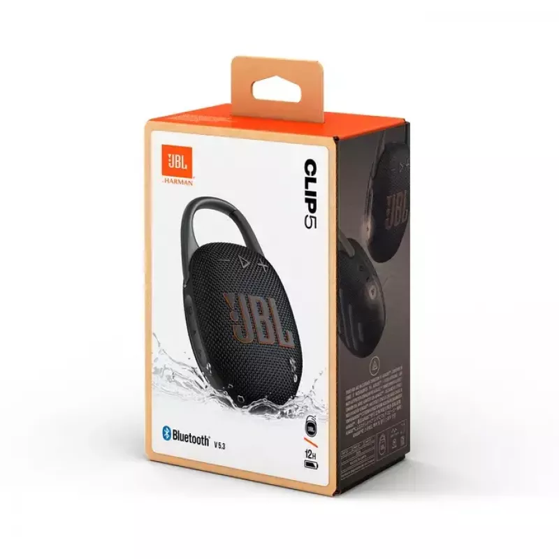 Portable Speaker JBL Clip 5 Black
