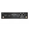 Shuttle XPC slim Barebone DS50U, Intel Celeron 7305, 2x LAN (1x 2.5Gbit ,1x 1Gbit), 1xCOM,1xHDMI,1xDP, 1x VGA, fanless, 24/7 permanent operation