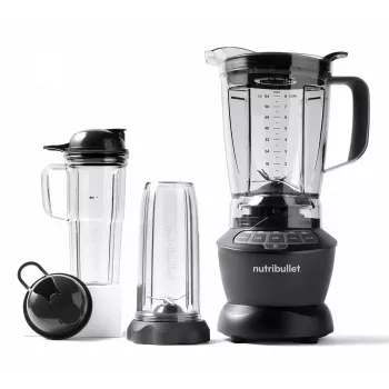 Tabletop blender NUTRIBULLET NBF500DG — 1.9 L bowl, 1200 W, ice-crush, silver