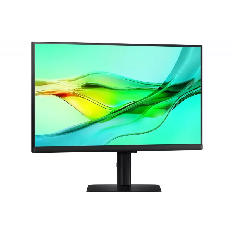 24 inch Quad HD LCD Monitor Samsung S60UD LS24D600UAUXEN — 2560×1440, IPS, 5 ms, USB-C PD 90W, USB 3.2 hub, VESA