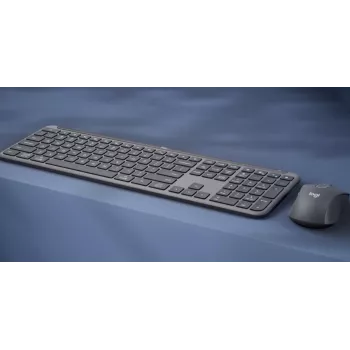 Logitech MK950 Signature for Business Keyboard Mouse Wireless Bluetooth QWERTZ German Graphite