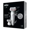 Braun Silk-epil 9 9-030 epilator, 40 tweezers, white
