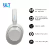 Headset Sony WH-ULT WEAR monaural, wired & Bluetooth 5.2, ANC, 50h playback (ANC off), USB-C charging, white