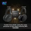 Headset Sony WH-ULT WEAR monaural, wired & Bluetooth 5.2, ANC, 50h playback (ANC off), USB-C charging, white