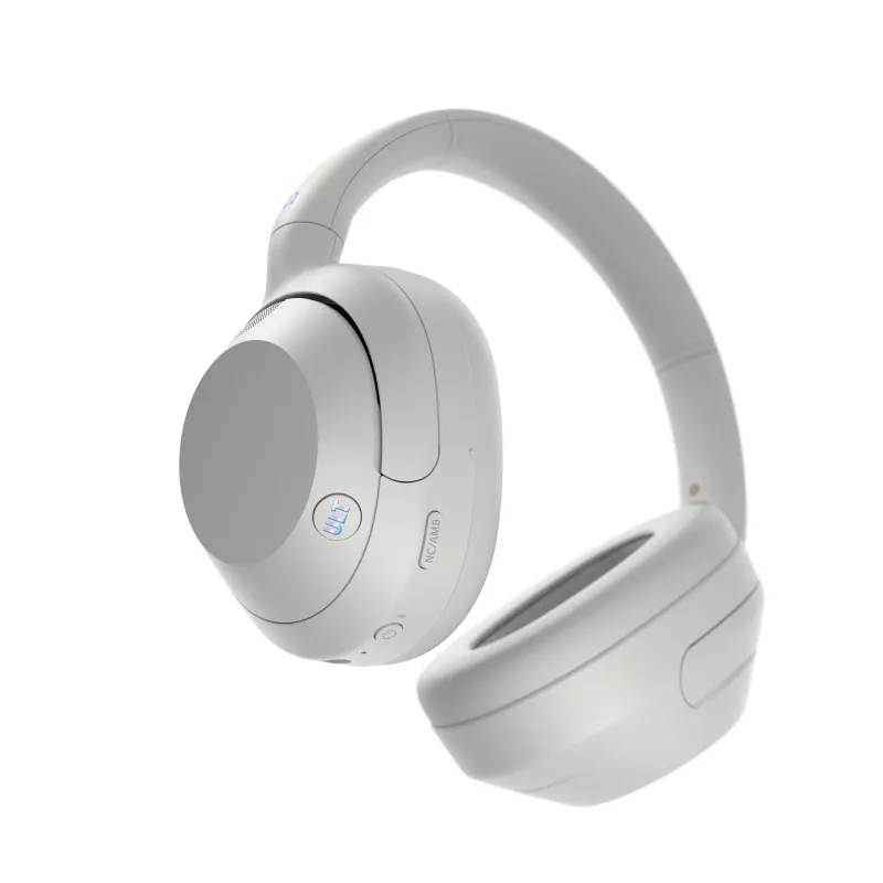 Headset Sony WH-ULT WEAR monaural, wired & Bluetooth 5.2, ANC, 50h playback (ANC off), USB-C charging, white