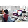 27 inch Dell P2725H IPS LCD monitor — Full HD 1920x1080, 100 Hz, 8 ms, 300 cd/m², USB 3.2 hub, HDMI, VESA, height-adjustable, black