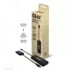 CLUB3D USB Type-C 4-port 10G Data hub with PD3.0 Charging, Wired, USB 3.2 Gen 1 (3.1 Gen 1) Type-C, 100 W, Black, 10 Gbit/s, USB