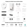 Dreame X40 Ultra Complete, Bagless, White, Round, Dust bag, 2 wheel(s), 0.3 L