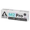 ARCTIC M2 Pro (Silver) - SSD Cooler for M.2 Drives, Heatsink/Radiator, Silver