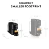 De'Longhi Nespresso Vertuo Pop ENV90.B coffee machine, Liquorice Black