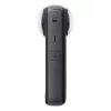 Action camera Insta360 X4 — 72 MP, 8K (7680×3840) CMOS, 1/2 inch sensor, built-in display, Wi‑Fi, 120 fps, MicroSD, 602 g, black