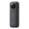 Action camera Insta360 X4 — 72 MP, 8K (7680×3840) CMOS, 1/2 inch sensor, built-in display, Wi‑Fi, 120 fps, MicroSD, 602 g, black
