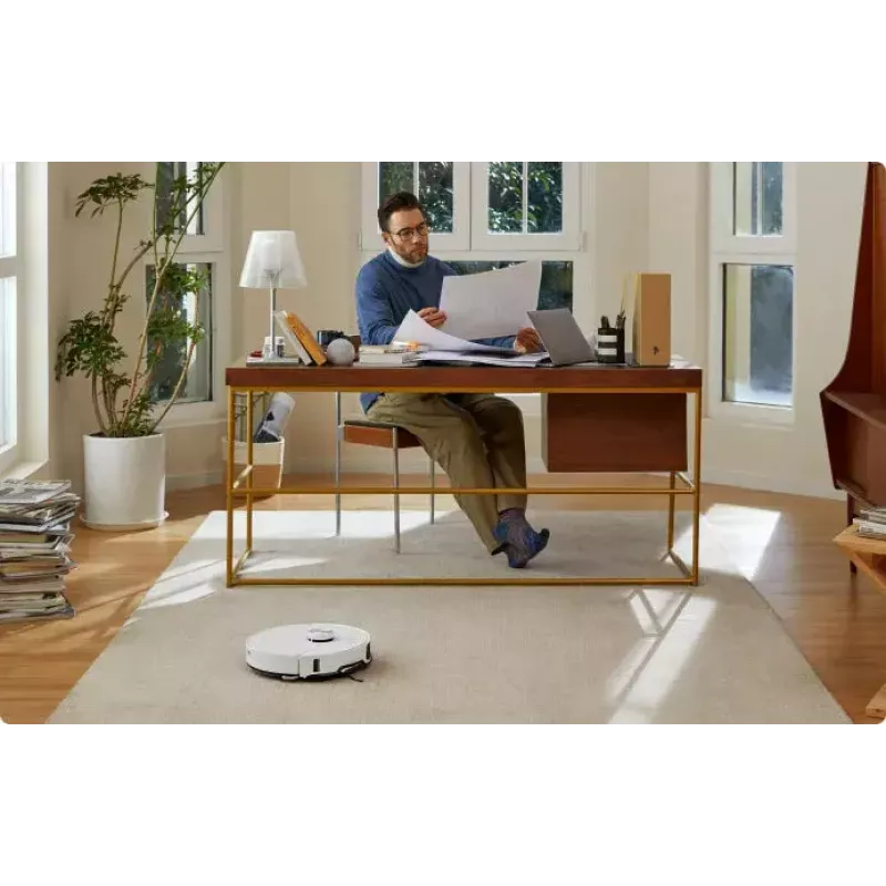 Robot Vacuum Cleaner Roborock S8 MaxV Ultra white
