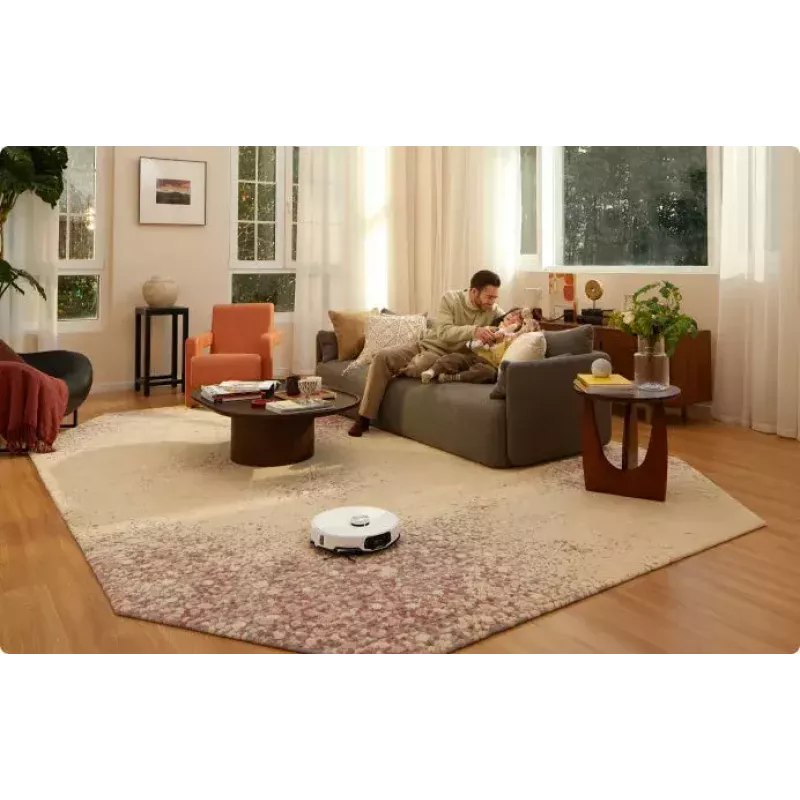 Robot Vacuum Cleaner Roborock S8 MaxV Ultra white
