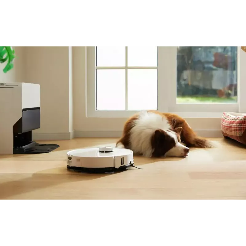 Robot Vacuum Cleaner Roborock S8 MaxV Ultra white