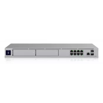 Managed switch UBIQUITI UniFi Dream Machine Pro Max, 9-port 2.5G Ethernet, 1U rack, 2×SFP+, 10G support, 60W power