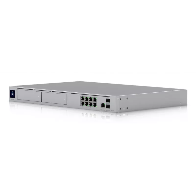 Managed switch UBIQUITI UniFi Dream Machine Pro Max, 9-port 2.5G Ethernet, 1U rack, 2×SFP+, 10G support, 60W power