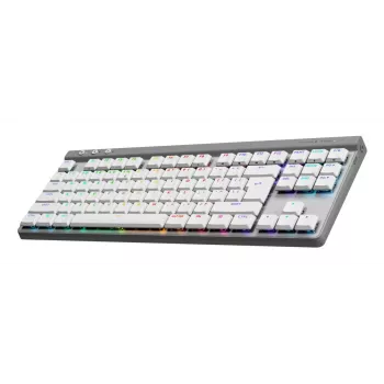 Keyboard Logitech G G515 Gaming USB RF Wireless Bluetooth QWERTY US International White