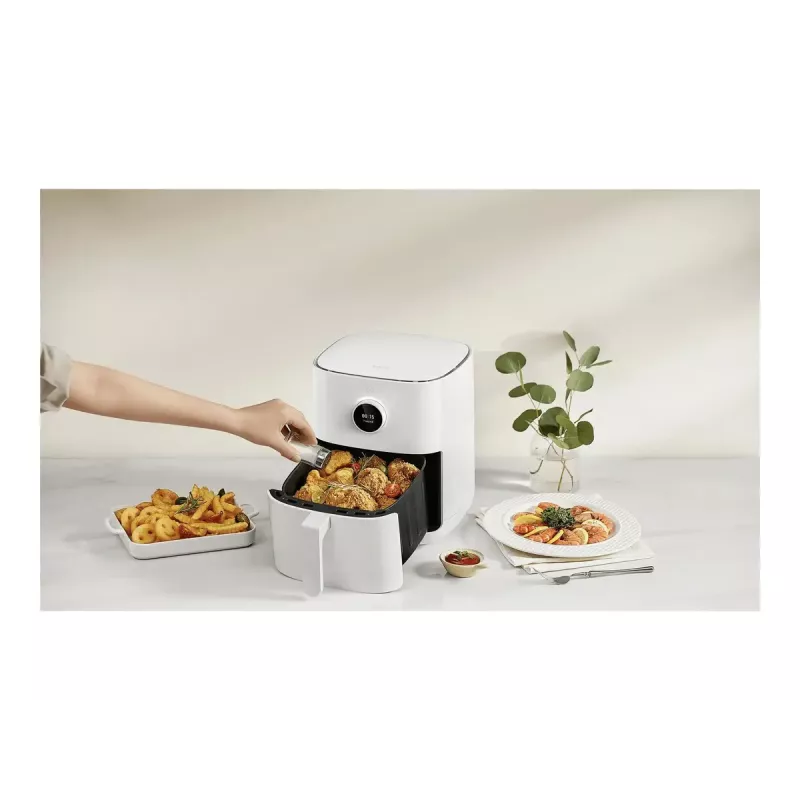 Hot air fryer Xiaomi BHR8234EU 4.5 L 1500 W White, touch OLED, Wi‑Fi app control