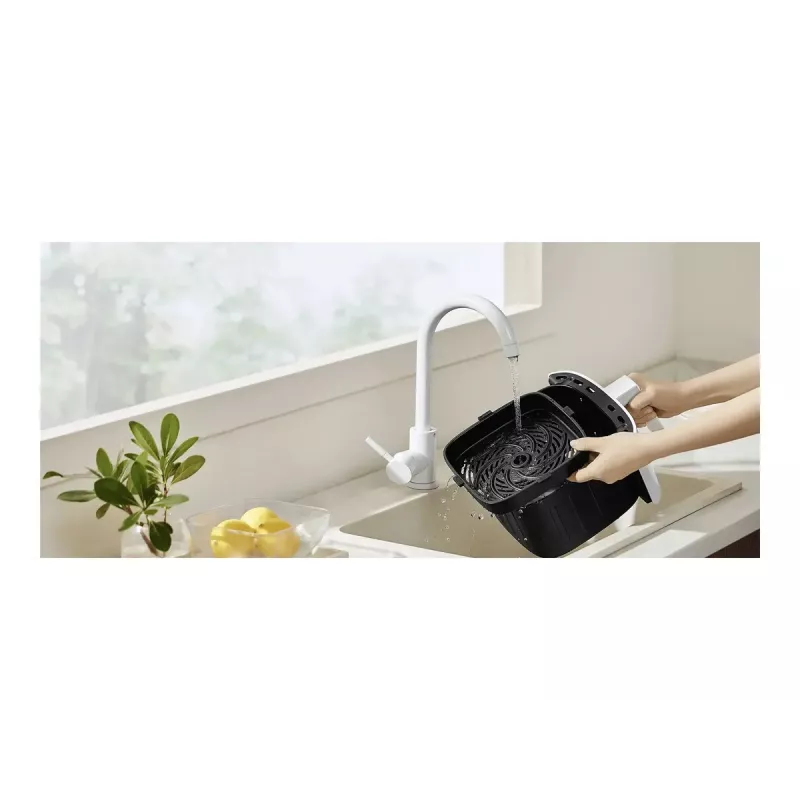 Hot air fryer Xiaomi BHR8234EU 4.5 L 1500 W White, touch OLED, Wi‑Fi app control