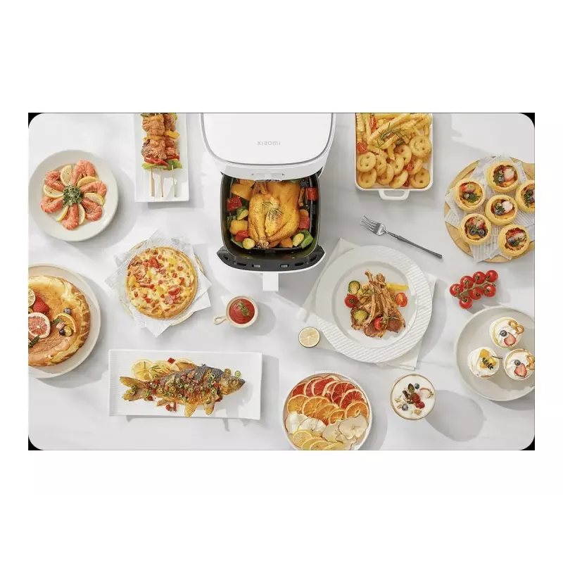 Hot air fryer Xiaomi BHR8234EU 4.5 L 1500 W White, touch OLED, Wi‑Fi app control