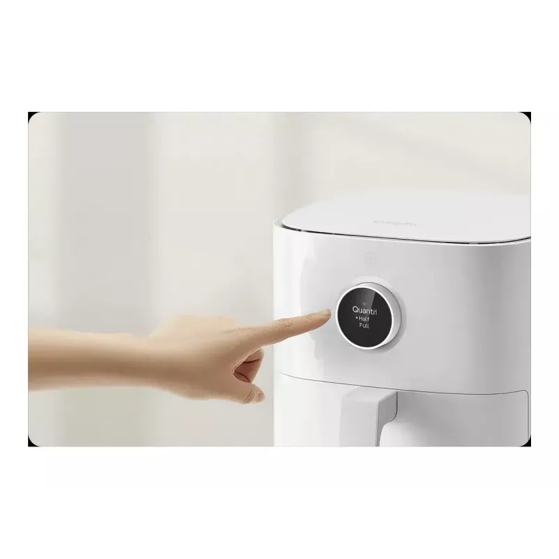 Hot air fryer Xiaomi BHR8234EU 4.5 L 1500 W White, touch OLED, Wi‑Fi app control