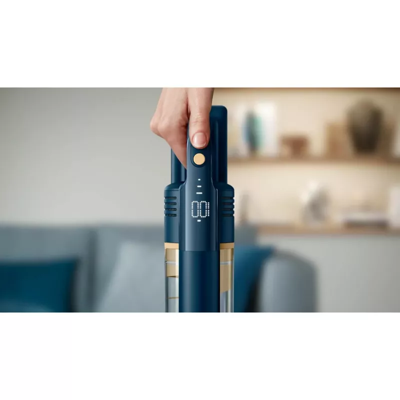Philips 5000 series XC5043/01 stick vacuum/electric broom Battery Dry&wet Cyclonic Bagless 0.27 L Blue, Yellow
