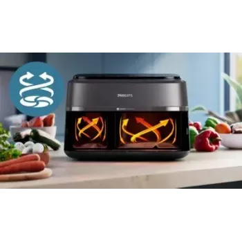 Hot air fryer Philips 3000 series NA351/00 — 9 L, 2750 W, 8 programs, Rapid Air