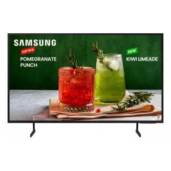 Samsung BE43D-H Digital signage flat panel 109.2 cm (43 inch) LED Wi-Fi 4K Ultra HD Black Tizen 16/7