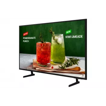Samsung BE43D-H Digital signage flat panel 109.2 cm (43 inch) LED Wi-Fi 4K Ultra HD Black Tizen 16/7