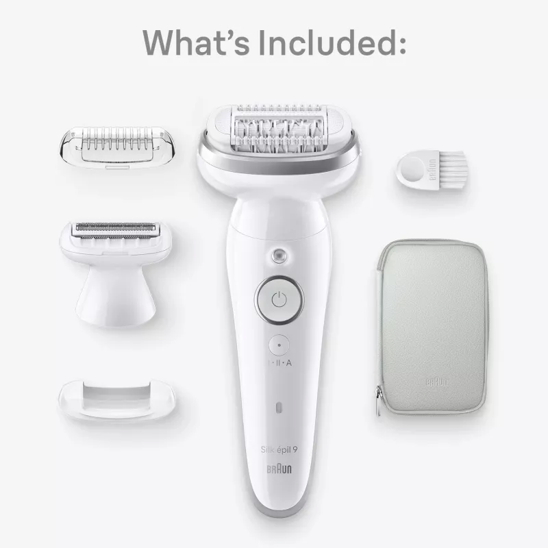 Epilator Braun Silk-épil 9 9-041 40 tweezers Silver
