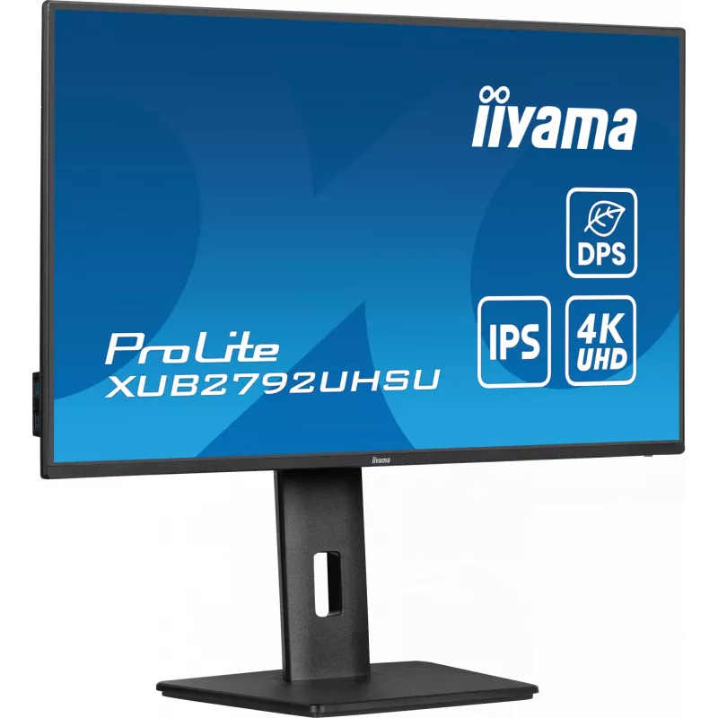 iiyama ProLite XUB2792UHSU-B6 computer monitor 68.6 cm (27 inch) 3840 x 2160 pixels 4K Ultra HD LED Black