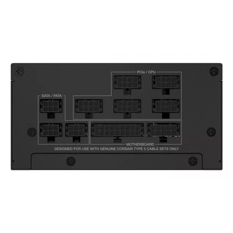 Power supply unit CORSAIR CP-9020256-EU, 850 W, 24-pin ATX, 80 PLUS Gold, 140 mm fan, black