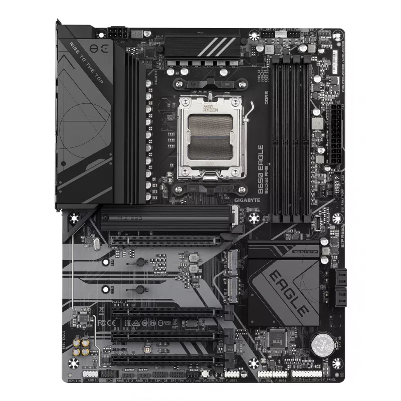 Motherboard GIGABYTE B650 EAGLE ATX, AMD B650 chipset, Socket AM5, DDR5, 4x DIMM, 3x M.2, PCIe 5.0 x16