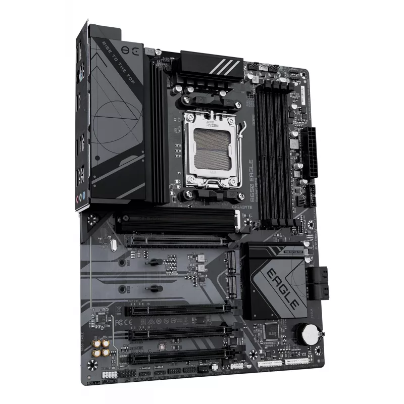 Motherboard GIGABYTE B650 EAGLE ATX, AMD B650 chipset, Socket AM5, DDR5, 4x DIMM, 3x M.2, PCIe 5.0 x16